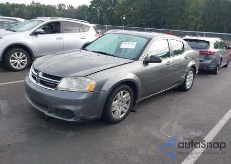 2013 Dodge Avenger Se from USA, damaged, VIN 1C3CDZAB6DN619818